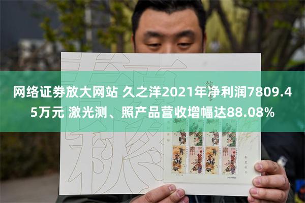 网络证劵放大网站 久之洋2021年净利润7809.45万元 激光测、照产品营收增幅达88.08%
